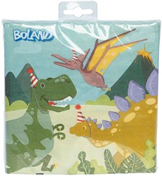 Boland paper napkins Dino party - dinosaur - party decoration