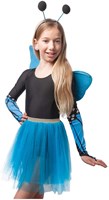 Boland butterfly dress up set blue - fantasy costume for kids-3