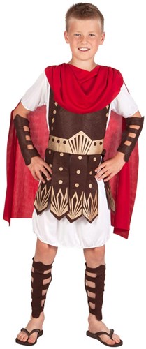 Boland - Gladiator costume kids 7-9 years - Roman dress up set