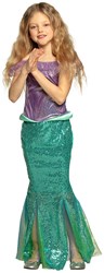 Boland mermaid princess kids costume - dress 4-6 years carnival