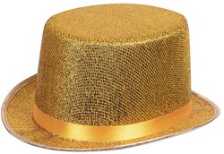 Boland hat glitter gold - gala hat for adults - party hat