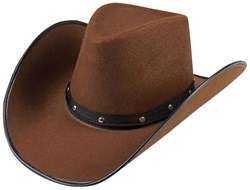Boland cowboy hat Wichita brown - western accessory for adults