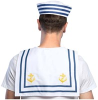 Boland sailor collar - maritime costume accessory for adults-2