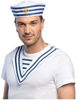 Boland sailor collar - maritime costume accessory for adults-3