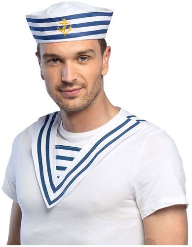 Boland sailor collar - maritime costume accessory for adults-3