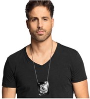 Boland police chain badge - Special Police accessory for adults-3