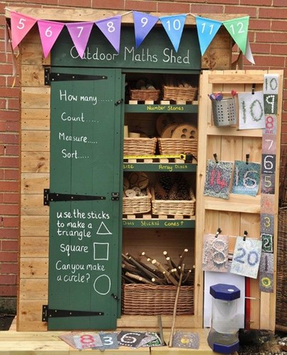 Cosy Maths - Outdoor Counting Shed - 26234