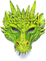 Great Pretenders dragon mask green costume accessory for children