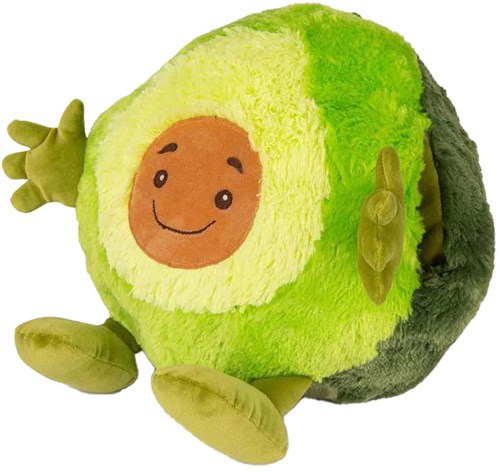 Noxxiez hand warmer avocado cuddle pillow - super soft toy cushion
