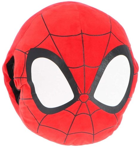 Noxxiez Spiderman handwarmer cuddle cushion - super soft pillow toy