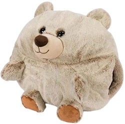 Noxxiez hand warmer cuddle pillow bear - soft plush cushion toy