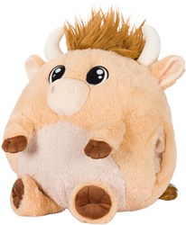 Noxxiez hand warmer cuddle pillow cow - super soft pillow for kids
