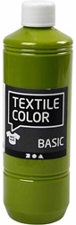 Creativ Company textile paint green - Kiwi 500ml durable hobby paint