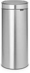 Brabantia bin Touch Bin 30L matt steel fingerprint proof