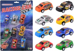 Action racing 8 pull back cars 26757