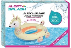 Alert inflatable alpaca island 310x270x175 cm pool toy