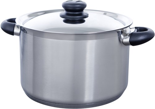 BK soup pan stainless steel Karaat+ 24 cm induction oven PFAS-free cool handles-3