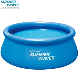 Summer Waves inflatable round pool 366x76 cm with filter pump