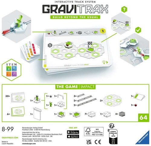 Ravensburger GraviTrax marble run game Impact - STEM puzzle fun-2