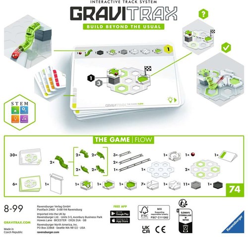 Ravensburger GraviTrax marble run Flow - STEM toy puzzle game-2