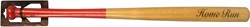 Baseball bat 30 inch red/natural 703009