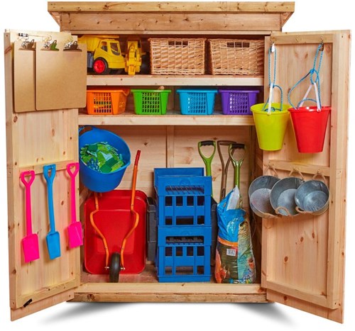 Cosy Changeable Shelving Shed - 27303