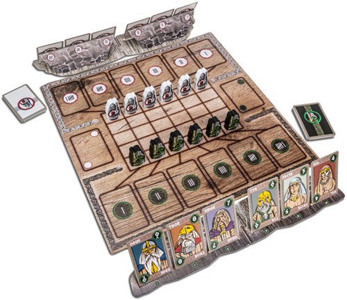 Tactic board game Vikings' Tales Odin's Table strategic game-2