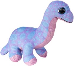 Lumo Stars plush dinosaur Brontosaur purple 15cm cuddly toy
