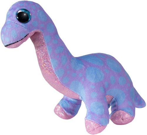 Lumo Stars plush dinosaur Brontosaur purple 15cm cuddly toy-2