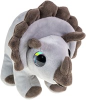 Lumo Stars plush dino Triceratops 15cm - dinosaur soft toy for kids-3