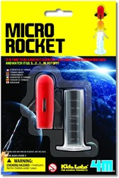 4M Micro Rocket science set - educational toy rocket experiment
