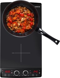 Inventum Inductiekookplaat, 30 cm, zwart 1 fase