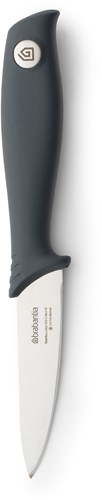 Brabantia paring knife kitchen knife Tasty+ dark grey ergonomic steel-2