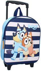 Vadobag Bluey trolley backpack - 3D Oh Happy Days school bag