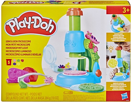 Play-Doh Light and Look Microscope - Modeling Clay Playset for Kids