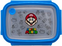 Undercover Super Mario stainless steel lunch box with transparent lid - lunchbox