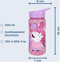 Peppa Pig drinking cup 500ml colorful kids cup with Peppa Pig print-3