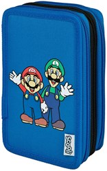 Undercover pencil case Super Mario 3-compartment filled - school supplies