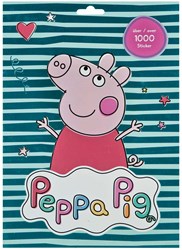 Undercover Peppa Pig sticker sheets - 1000 stickers for kids