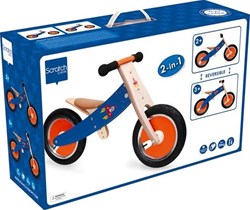 Scratch wooden balance bike space - adjustable seat - 12 inch