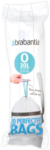Brabantia bin liner PerfectFit 30L - 20 pieces trash bags-2