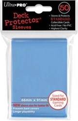 Ultra Pro card sleeves light blue 50 pcs - card protectors sleeves