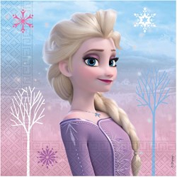 Globos Frozen paper napkins FSC 20 pieces kids party