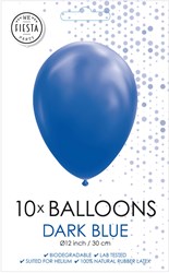 Globos balloons dark blue 30cm - 10 pieces party decoration