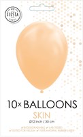 Globos balloon set cream 30cm latex 10 pieces party decoration