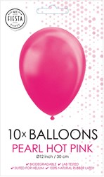Globos balloons pink 30cm - 10 pieces - party decoration latex