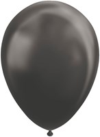 Globos balloons black metallic 30cm - party decoration 10 pieces-2