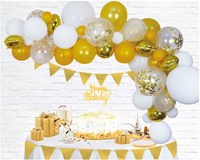 Globos balloon arch set gold - party decoration birthday anniversary-3