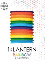Globos paper lantern rainbow 16cm decorative lampion