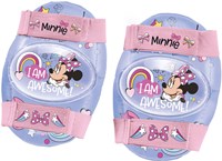 Mondo Disney Minnie roller skates with protective set for kids - adjustable and pink-3